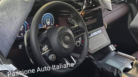 Spy Interni Maserati Grecale