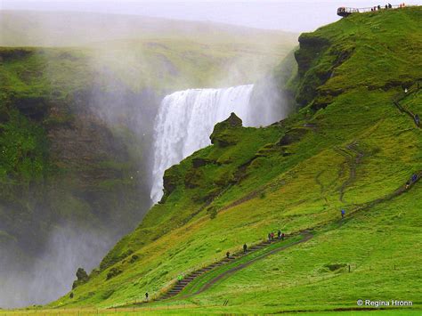 The Spectacular Skógafoss Waterfall In South Iceland And