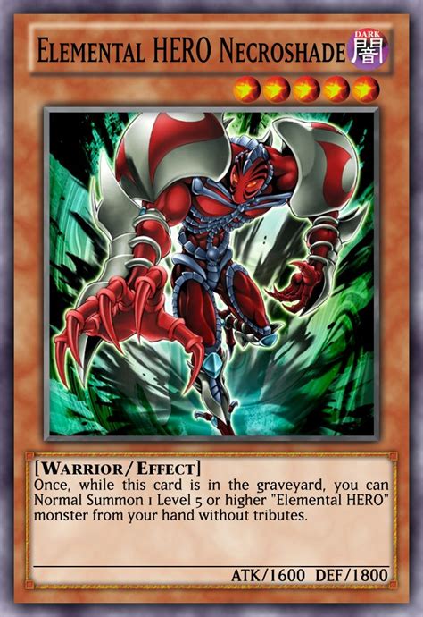 Elemental Hero Main Deck Monsters Yugioh Hero Yugioh Cards