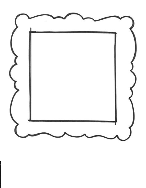 Free Printable Picture Frame Templates Addictionary