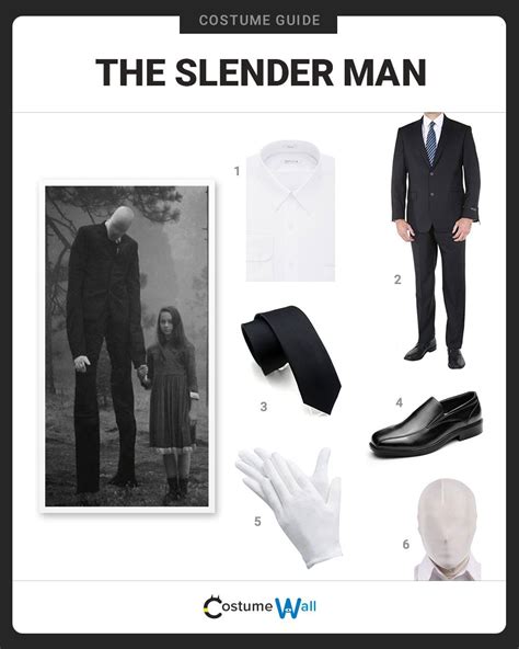 Dress Like The Slender Man Slender Man Costume Mens Halloween