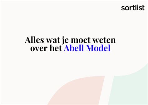 Model Van Abell Eenvoudig Uitgelegd