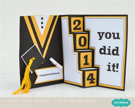 A graduation card is the perfect way to show the graduate how proud of them you are. 25 DIY Graduation Card Ideas - Hative