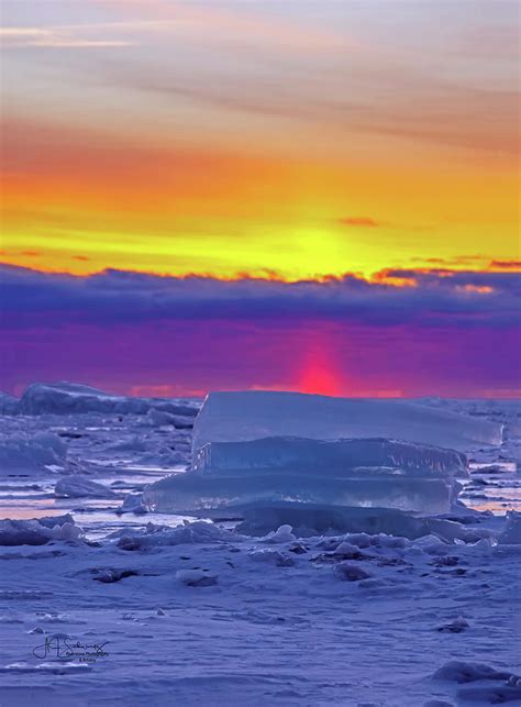 Amazing Lake Huron Sunrise Photograph By Allyson Schwartz Fine Art