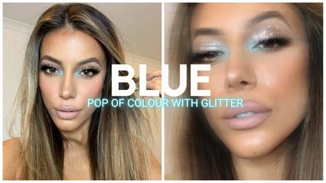 BLUE INNER CORNER POP OF COLOUR MAKEUP TUTORIAL YouTube