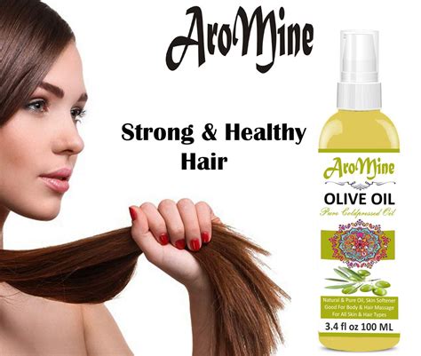 Aromine 100 Pure And Natural Virgin Olive Oil And Onion Oil For Growth