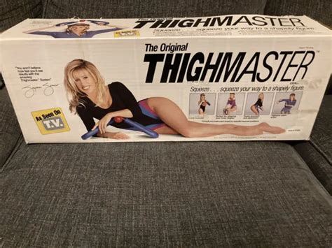 Vintage The Original Thigh Master Exerciser Suzanne Somers In Original