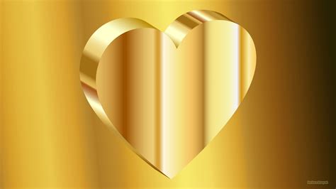 Golden Heart Wallpapers Top Free Golden Heart Backgrounds