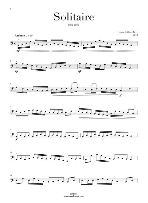 This site uses cookies to analyze your use of our products, to assist with promotional and marketing efforts, to analyze our traffic and to provide content from third parties. Cello Solo Level C | Reed Music