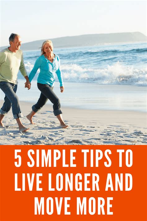 5 Tips For Living Longer And Moving More An Alli Event