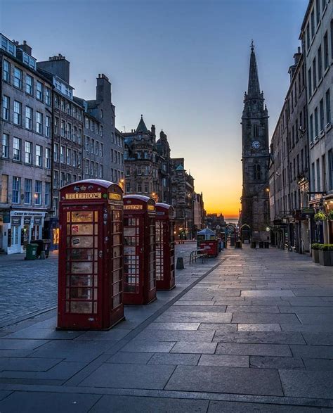 A Simply Stunning Photo Of The Royal Mile Snapped By Mpalka
