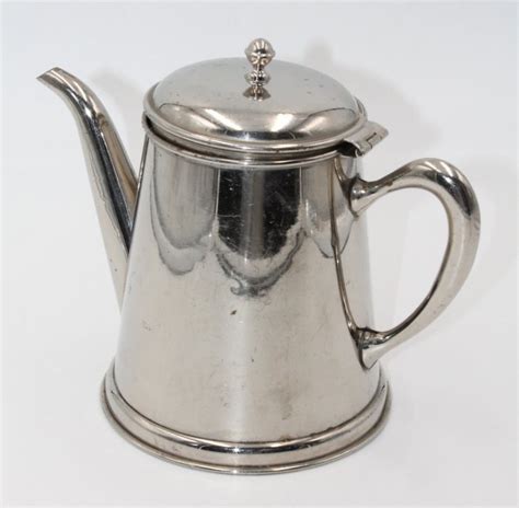Antique Art Deco Silver Plated Teapot Sheffield London 1900 1949