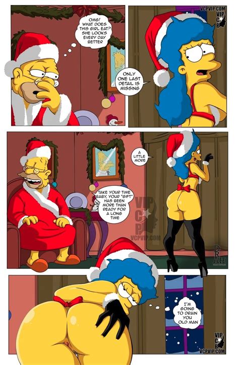 Post 4917445 Abraham Simpson Christmas Marge Simpson The Simpsons Comic Drah Navlag