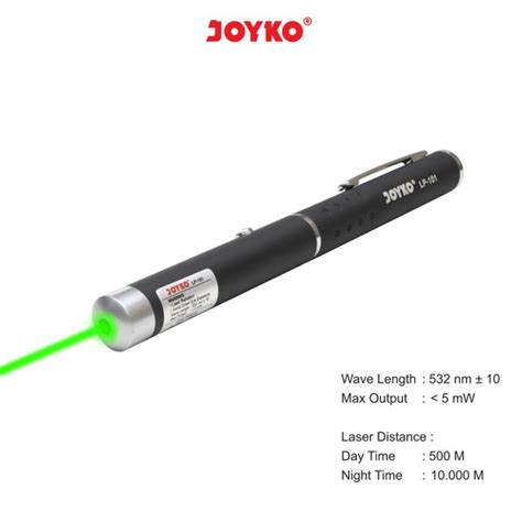 Jual Green Laser Pointer Senter Hijau Penunjuk Laser Hijau Joyko Lp