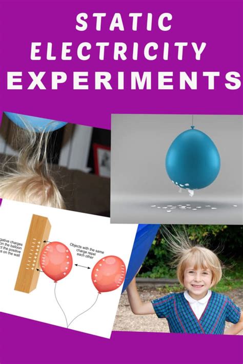 Static Electricity Science Project For Kids