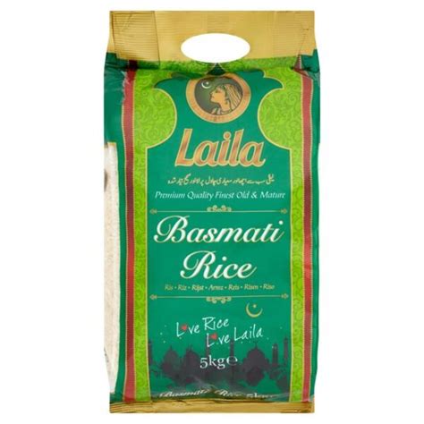 Laila Basmati Rice 5kg Indiamarkt