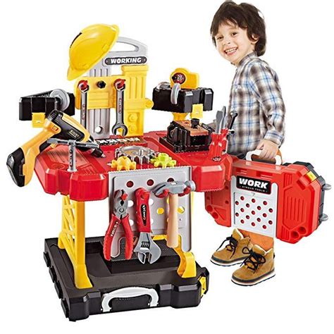 100 Piece Kids Construction Toy Workbench Hottest Kids Toys 2019