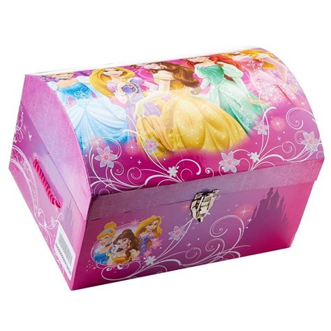 Disney Princess Dress Up Storage Bin Trunk Chest Box Toy Disney