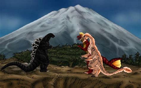 Godzilla Vs Titanosaurus And Deep Sea Life By Kingcapricorn688 On