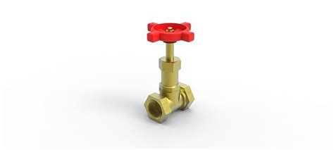 rated needle valve 3d model 3d printable cgtrader