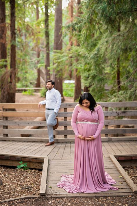 Maternity Portraits At The Redwood Grove Nature Preserve Steven