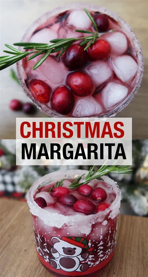 A Festive Twist On The Classic Margarita With Cranberry And Pomegranate