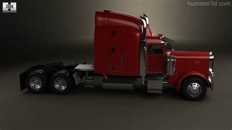 360 View Of Peterbilt 389 Tractor Truck 2007 3d Model Hum3d Store