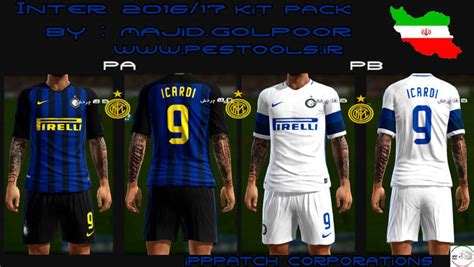 Inter Milan Season 2016 17 Full Kit Pes 2013 Patch Pes New Patch