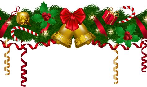 Christmas Garland Png Transparent Image Download Size 1369x811px