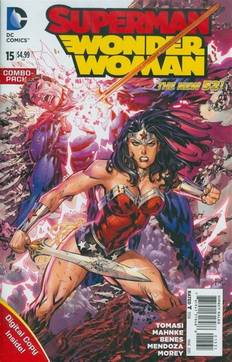 Superman Wonder Woman 15 Combo Pack Superman Wonder Woman 2013 Series Dc Comics