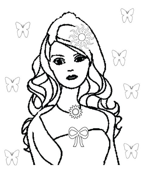 Barbie and horse barbie princess coloring pages. Collection of Barbie clipart | Free download best Barbie ...