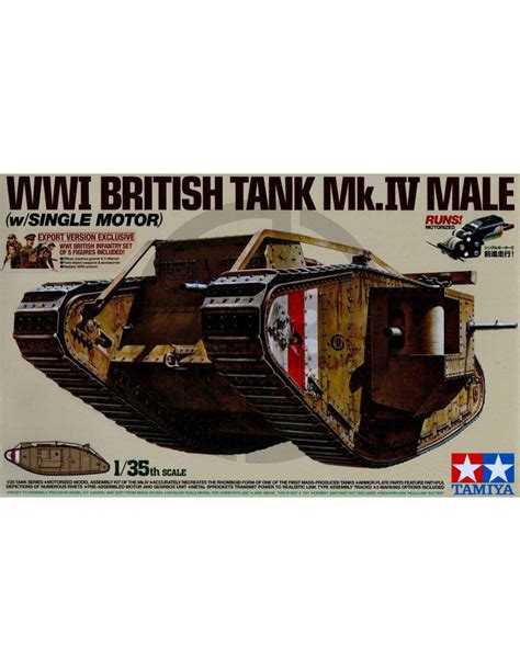 Wwi British Mkiv Tank Male
