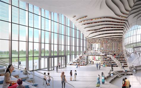 Gallery Of An Mvrdv Designed Library Tops Out In Tianjin 3