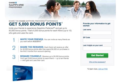 The chase credit card referral program offers bonuses for both members when a current cardholder refers a new chase bank credit card customer. Chase Refer a Friend 2015: Earn Up to 50K Bonus Ultimate Rewards Points
