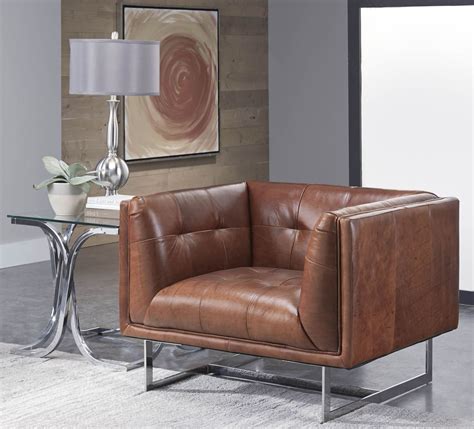 Deliveries may take up to 6 weeks. Teague Cognac Leather Living Room Set from Lazzaro (WH ...