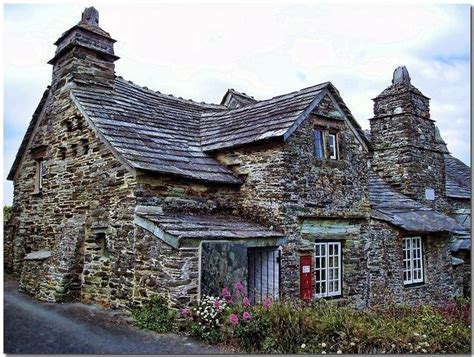 Tintagel Old Post Office Is A 14th Century Stone House Built To The
