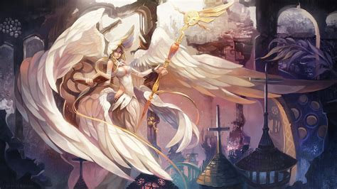 Women Fantasy Art Angel Wings Wallpapers Hd Desktop And Mobile