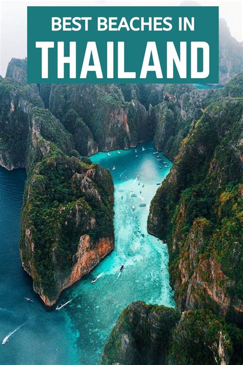 The Best Beaches In Thailand With Text Overlay