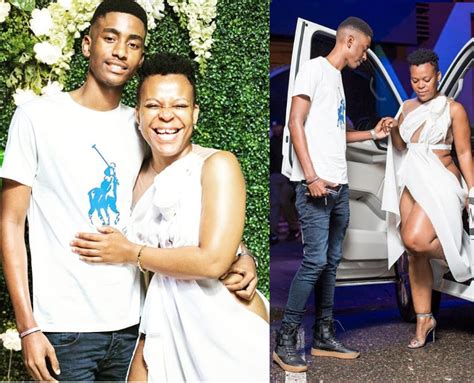 Pantless Dancer Zodwa Wabantu Pictured With Her New Young Lover After