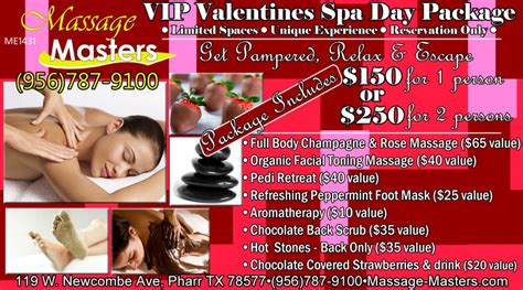 Valentines Day Special 2015 Spa Package