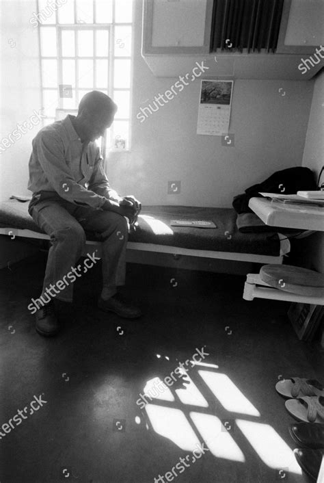 Prisoner Sitting On Bed Soledad State Editorial Stock Photo Stock