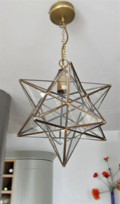 The hive mason jar pendant lights set of 3 hanging lighting. Glass pendant light fixture, antique brass star lantern ...