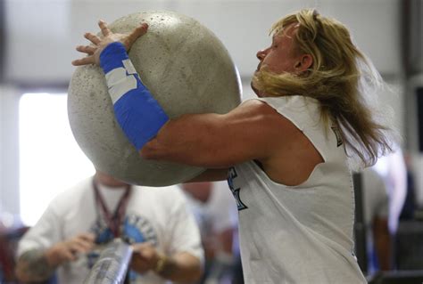 Women Show Their Muscle At Feats Of Strength Sports