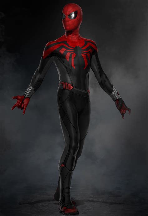Unused Spider Man Homecoming Concept Art Takes Influence From Superior
