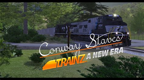Trainz Building A Session On The Conway Youtube