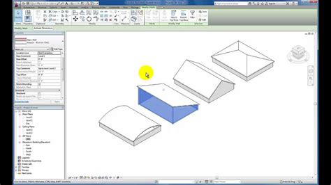 How To Create Roof Slab In Revit