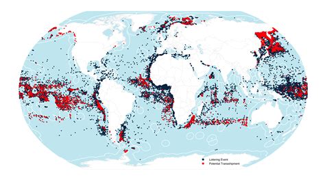 First global view of transshipment at sea | Global views, Global, Ocean fishing