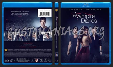 The Vampire Diaries Season 5 Blu Ray Cover Dvd Covers