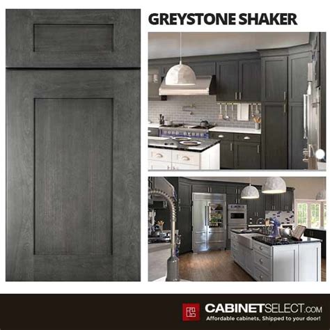 Our team of highly trained sales representatives and customer service professionals can help make your dream kitchen a reality. Buy Greystone Shaker Kitchen Cabinets - RTA Cabinets by CabinetSelect | Kitchen cabinets, Shaker ...