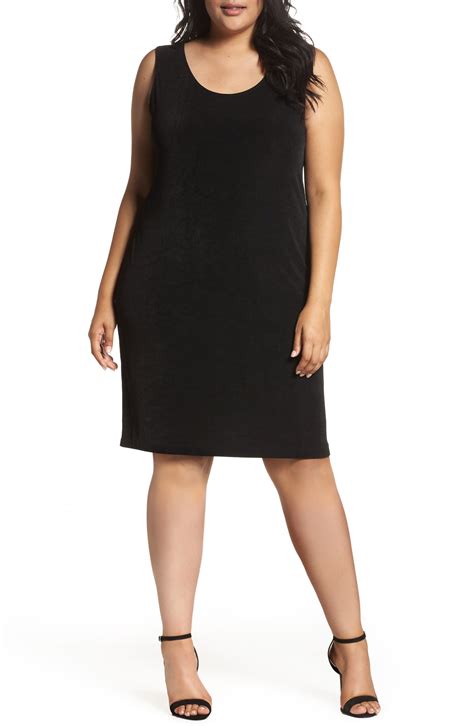 Vikki Vi Sleeveless Shift Dress Plus Size Nordstrom